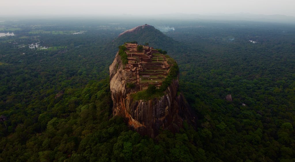 Photo of Sigiriya Rock in Sri Lanka